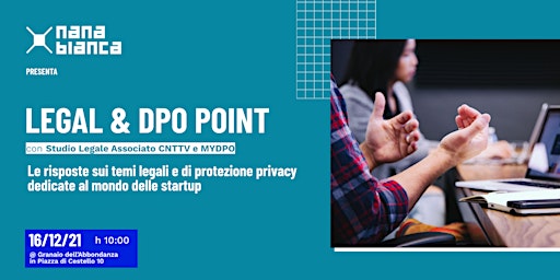 Immagine principale di Legal & DPO Point: sportello di consulenza legale e privacy 