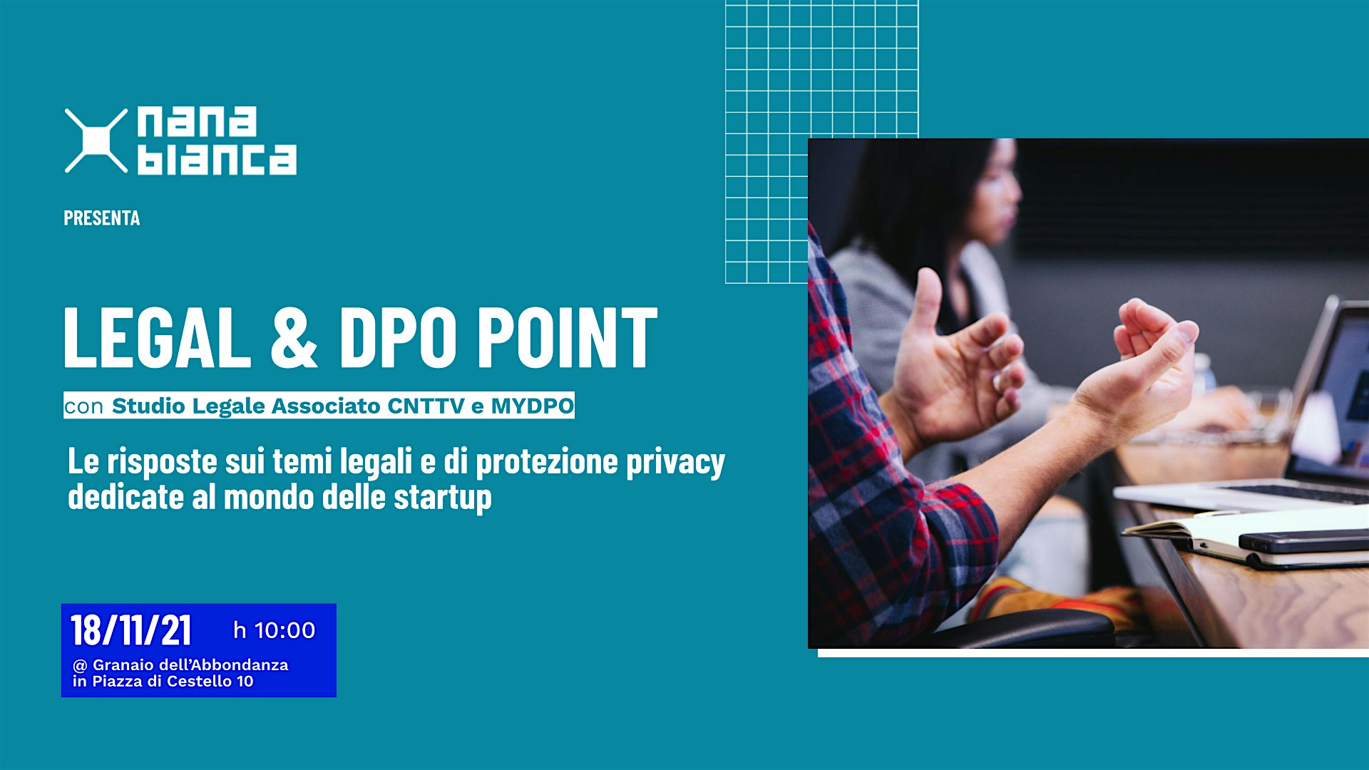 Legal & DPO Point: sportello di consulenza legale e privacy