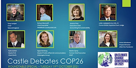 Image principale de COP 26 Roundtable Special chaired by Tony Juniper