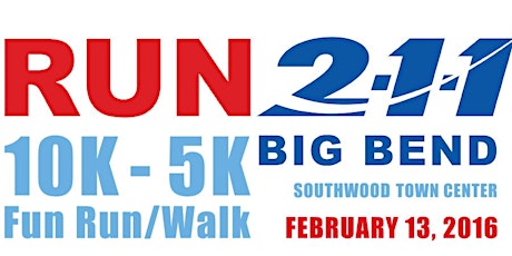 RUN 2-1-1 (10K, 5K and 1-Mile Fun Run/Walk) primary image