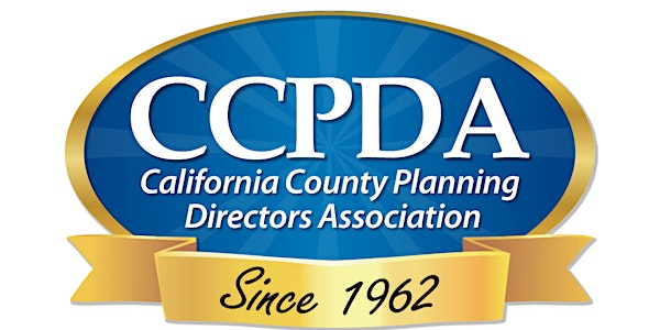 California County Planning Directors Association 2016 Annual Meeting