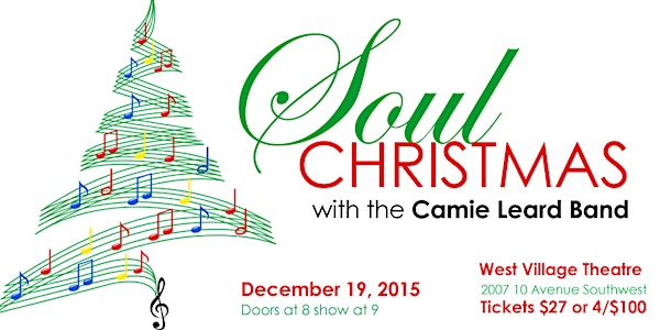 Soul Christmas with the Camie Leard Band