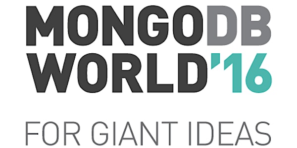 MongoDB World 2016