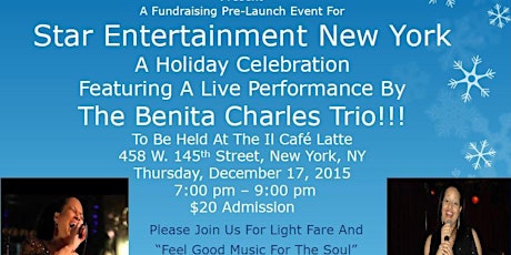 A Holiday Celebration featuring The Benita Charles Trio! primary image