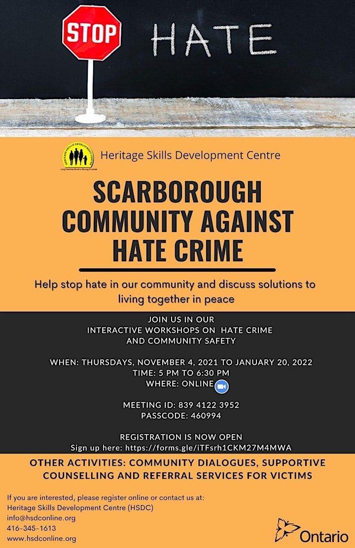 
		Hate Crimes and Safety Workshop image
