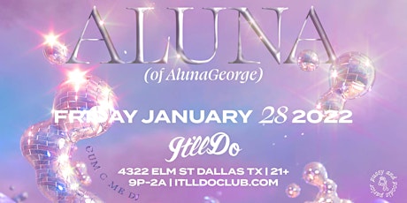 Aluna (of AlunaGeorge) at It'll Do Club tickets