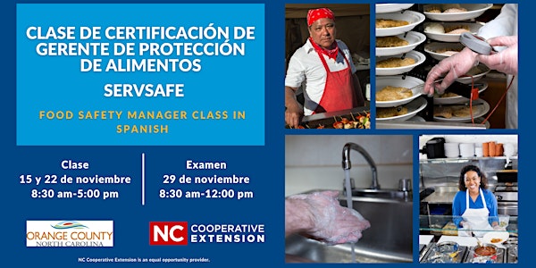 ServSafe: Clase de Certificación de Gerentes de Protección de Alimentos