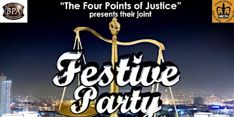 'The Four Points of Justice' Festive Party!!! primary image