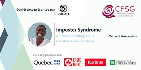 Atelier Understanding and reframing Imposter Syndrome -Présenté par Ubisoft primary image
