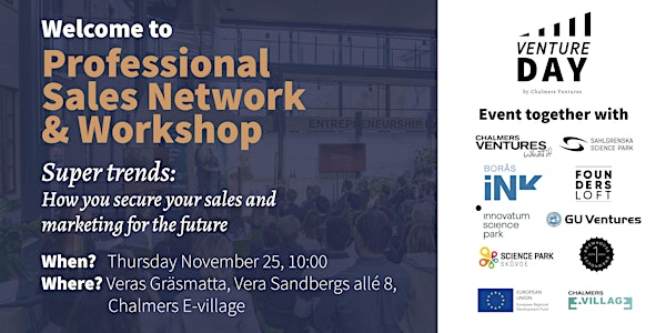 Venture Day / Professional Sales Network & Workshop