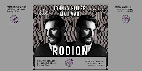 Cliché x Co:Motion presents RODION at PREMIUM SOFA CLUB primary image