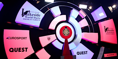 Weds 6th April 2022 - Lakeside  WDF World Darts - Afternoon tickets