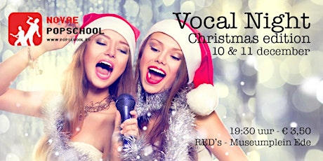 Primaire afbeelding van Vocal Night - Christmas Edition: 10 december