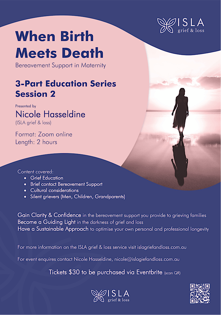 3-part Education Series: Bereavement Support in Maternity - Session 2 image