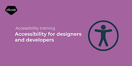 Accessibility for designers and developers - 25/01/2022 tickets