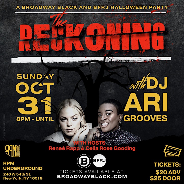 "The Reckoning" Halloween Party image