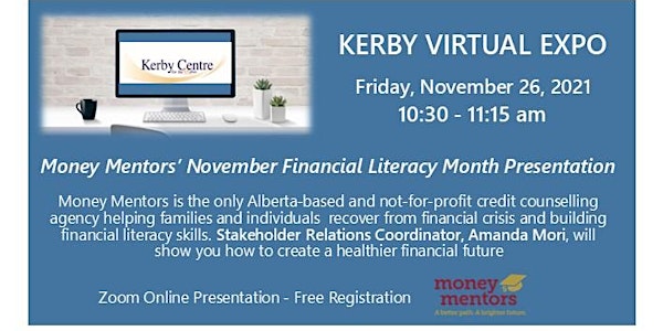 Kerby Virtual Expo - Money Mentors' November Financial Literacy Month