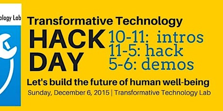 Transformative Technology Hack Day @ the TTL primary image