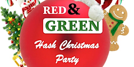 Red & Green Hash Christmas Party primary image
