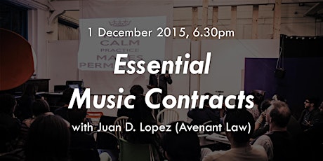 Darker Music Talks: Essential Music Contracts primary image