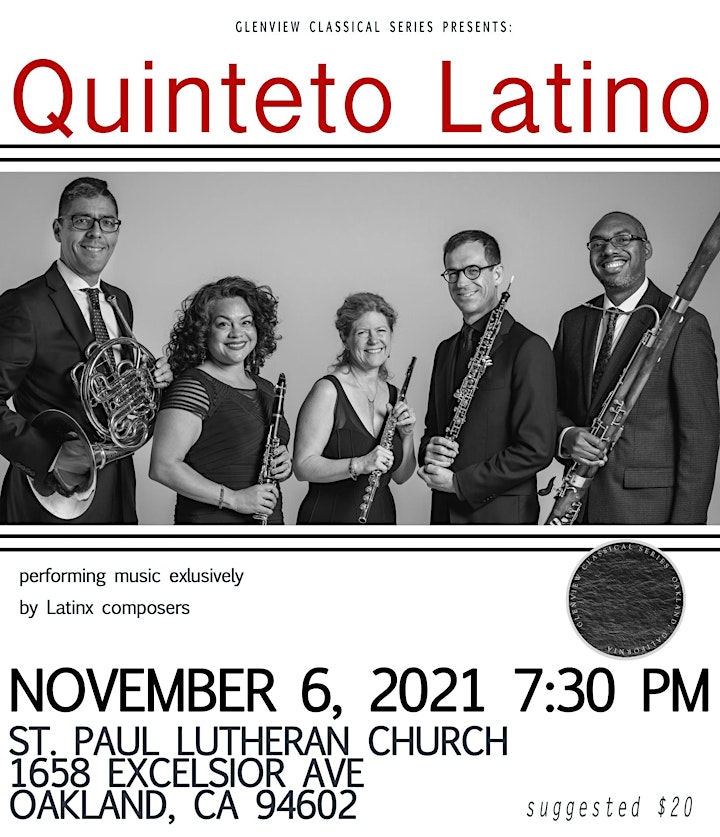 Quinteto Latino in Oakland! image