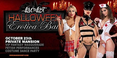 Love & Lust Erotiq Halloween Private Mansion BYOB / 21+ primary image