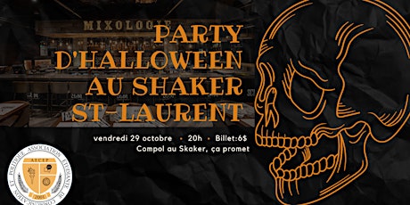 Party d'Halloween: Compol au Shaker primary image