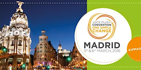 Immagine principale di Juice PLUS+ Convention Madrid 2016 – Ticket Italia 