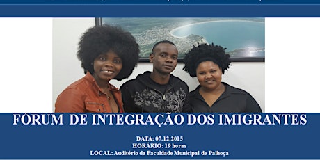 Imagem principal do evento FÓRUM DE INTEGRAÇÃO DOS IMIGRANTES
