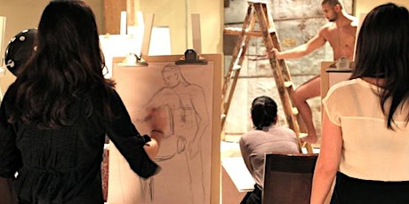 Champagne and Charcoal - Life Drawing Special Event primary image