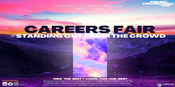 CAREERS FAIR: Standing out from the crowd – A Careers Event Evening