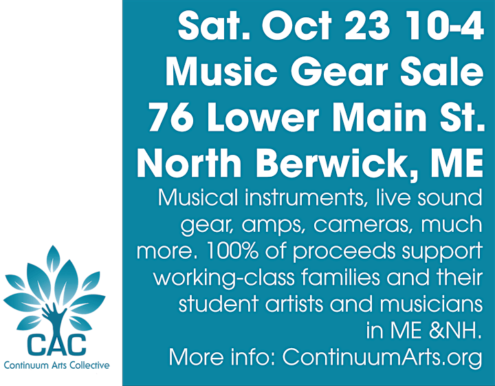 CAC Annual Music Gear Sale image