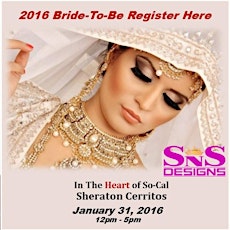 Registration For 2016 Bride-To-Be primary image