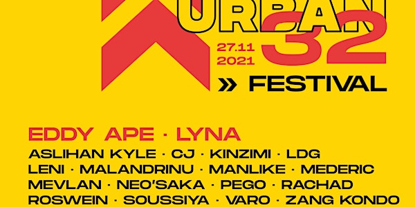 URBAN32 Festival: Concerts, Cypher, Music Videos Awards, Photo Exhibition