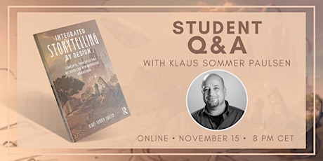Student Q&A with author Klaus Sommer Paulsen primary image