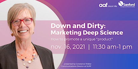 Down & Dirty: Marketing Deep Science with Constance Walter primary image