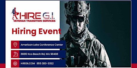 Joint Base Lewis McChord Hiring Event - November 2022 tickets