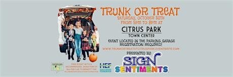 Trunk or Treat at Citrus Park Town Center primary image