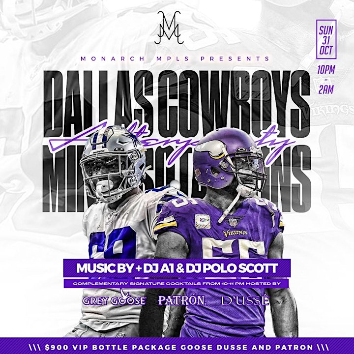 Vikings vs. Cowboys Game Day After Party image