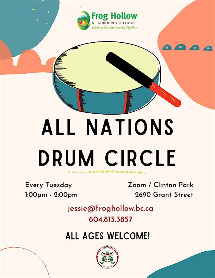 
		All Nations Drum Circle: in-person&virtual image
