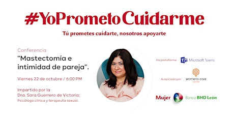 Imagen principal de Conferencia "Mastectomía e intimidad de pareja"