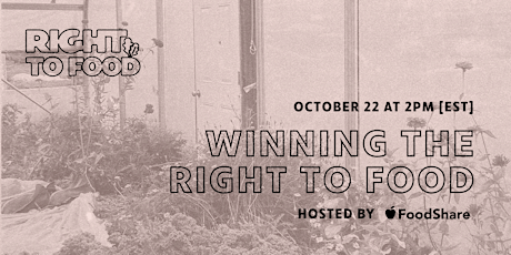 Winning the Right to Food in Toronto