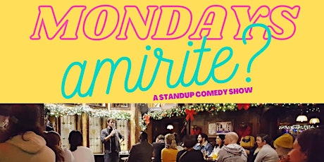 English Stand Up Comedy Show ( Monday 8pm ) at the Montreal Comedy Club tickets