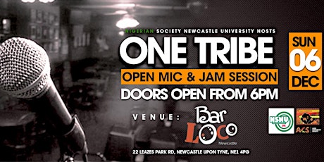 #OneTribe Newcastle Open Mic & Jam Session primary image