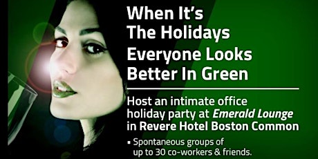 Biggest Little Office Party At Emerald Lounge | Revere Hotel Boston Common primary image