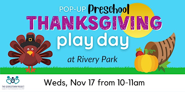 Pop Up Preschool Thanksgiving Play Day