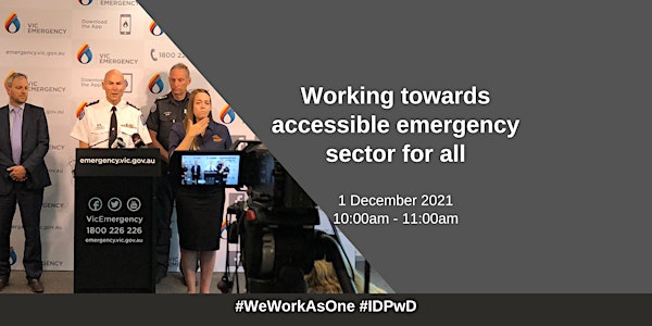 Working towards an accessible emergency sector for all