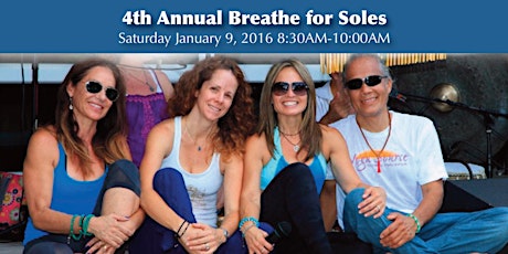 In Jacob's Shoes 4th Annual "Breathe For Soles" Yoga Event primary image