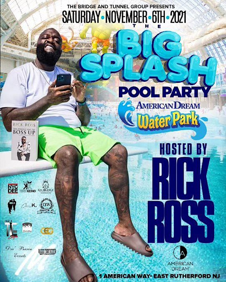 
		THE "BIG SPLASH " INDOOR POOL PARTY POWERED BY THE BRIDGE & TUNNEL GROUP image
