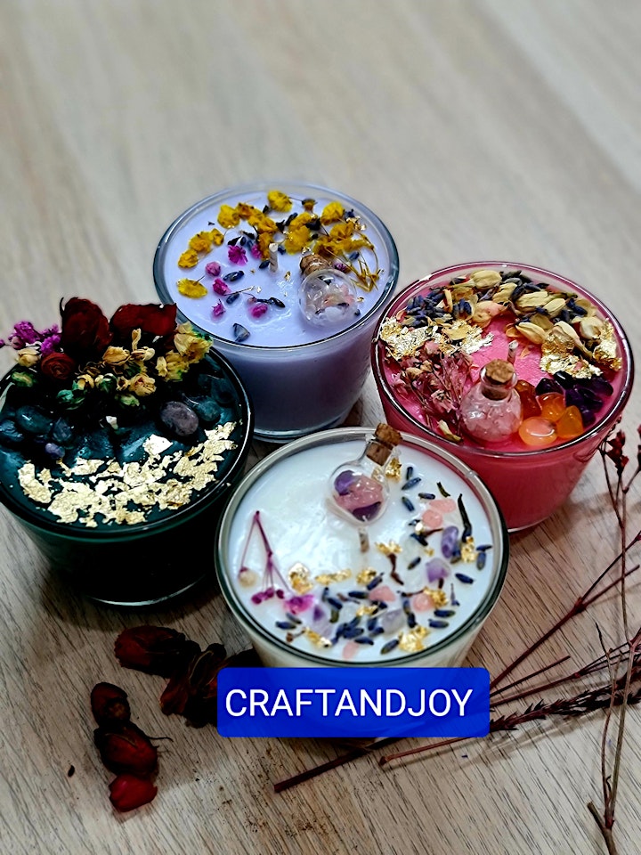 Private session-  Personalised Scented Soy Candle making workshop image